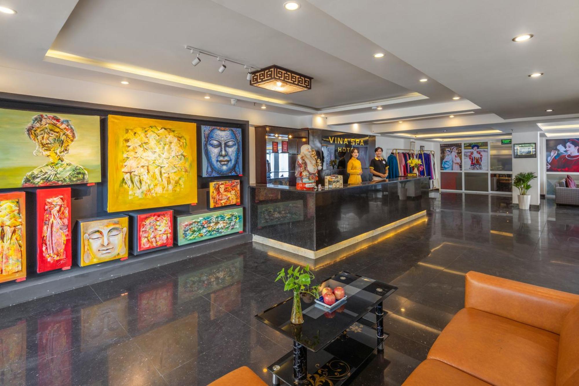 Vina Spa Hotel Hue Exterior foto
